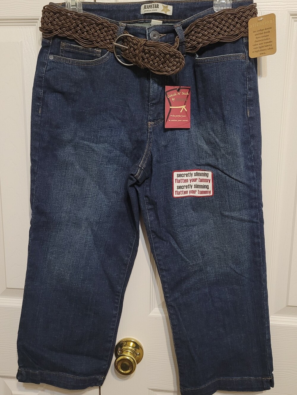 New Jeanstar Denim Capris Size 6